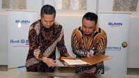 Melalui sinergi tersebut, Bank BTN akan mengucurkan kredit korporasi senilai Rp1 triliun ke AP II.