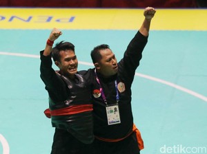 Indonesia Panen Emas di Silat Asian Games, Jokowi: Target Terlampaui