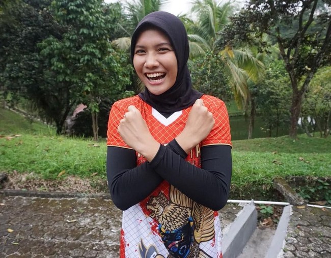 Tak heran jika Nandita terjun ke dunia olahraga sejak kecil. Ayu, sapaan akrabnya sudah mengikuti kejuaraan nasional saat kelas 2 SMP mewakili Jakarta. (Foto: Instagram/nanditaayu17)