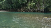 Di beberapa titik Kalibiru bisa memiliki kedalaman sekitar lima meter dengan arus yang kuat. (Firdaus Anwar/detikTravel)