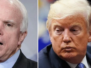 Momen Mendiang John McCain Bentrok dengan Trump Hingga 5 Kali