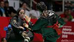 Pesilat Putri Sarah Tria Monita Sabet Emas untuk Indonesia
