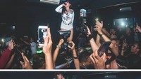 Dinar sendiri memang selalu tampil heboh kala nge-DJ. Dok. Instagram/dinar_candy