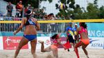 Melihat Sengitnya Semifinal Voli Pantai Indonesia vs China