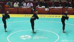 Begini Aksi Pesilat Beregu Putra yang Sukses Raih Emas