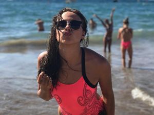 Foto: Liburannya Atlet Renang Artistik Kazakhstan, Yekaterina Simonova