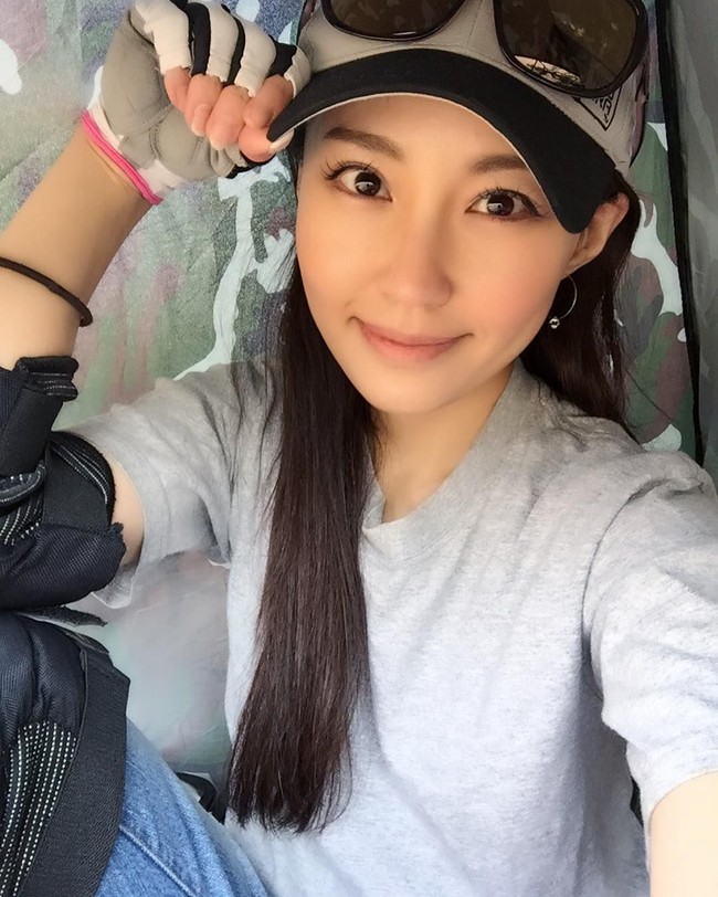 Yuko memiliki pekerjaan di dunia hiburan sebagai announcer dan model.  Foto: dok. Instagram