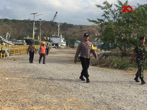Penampakan Jalan Rusak Menuju Venue Festival Sail Moyo 2018