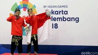 Sukses Yola/Hendy menandai bahwa Indonesia kini telah mengumpulkan 14 medali emas.