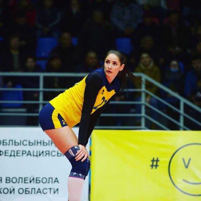 Ini dia atlet voli dari Kazakshtan yang kehadirannya di Asian Games 2018 mencuri perhatian. Dia adalah Kristina Karapetyan. Foto: Instagram Kristina Karapetyan
