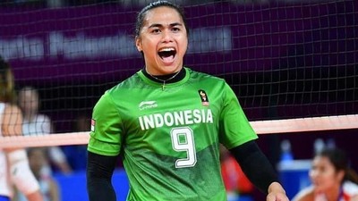 Foto Liburannya Si Jago Smash, Aprilia Manganang
