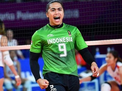 Foto Liburannya Si Jago Smash, Aprilia Manganang Foto Liburannya Si Jago Smash, Aprilia Manganang