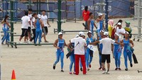Asian Games 2018 jadi tonggak bersejarah bersatunya dua Korea yang terpecah akibat perang. Foto: Rachman Haryanto/detikcom