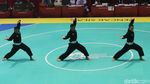 Begini Aksi Pesilat Beregu Putra yang Sukses Raih Emas
