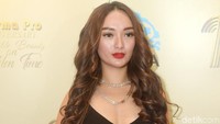 Zaskia Gotik saat ditemui di sebuah acara di kawasan Tanah Abang, Jakarta Pusat pada akhir pekan lalu. Pool/Noel/detikFoto.