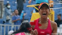 Indonesia membalas di set kedua lewat kemenangan 21-17.
