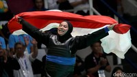 Hasil ini membuat pencak silat sudah mengoleksi tujuh medali emas. Selepas ini, masih ada pertarungan di kelas tarung putra nomor 50kg-55 kg untuk Indonesia bisa menyapu bersih emas.