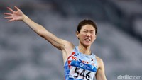 Atlet Lompat Jauh Putri Asal Korea Selatan Minji Kim.