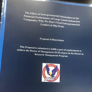 Siap Ujian Disertasi, Sandi Dorong Pemerintah Perbanyak Beasiswa S3