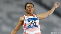 Atlet Lompat Jauh Putri Asal Indonesia Maria Natalia Londa.