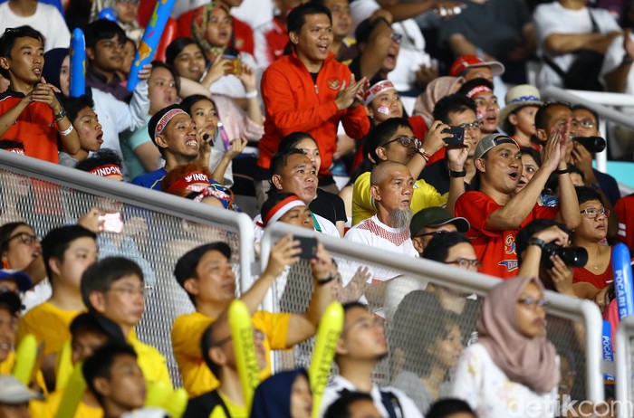 Suporter Asian Games 2018. Foto: Grandyos Zafna/detikcom Suporter Asian Games 2018. Foto: Grandyos Zafna/detikcom
