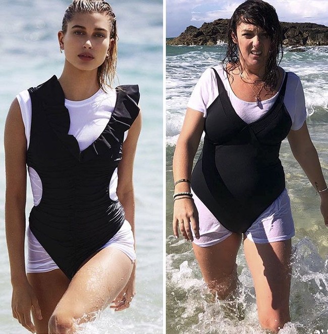Celeste juga mengaku seorang feminis. Dia tidak peduli pendapat orang lain soal bentuk tubuhnya yang sintal. Foto: Instagram