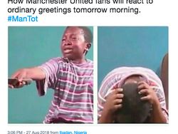 Dibantai Tottenham, MU Jadi Sasaran Meme Kejam