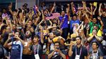 Adu Yel-yel Suporter Indonesia vs Malaysia