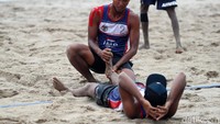 Atlet Indonesia cedera.