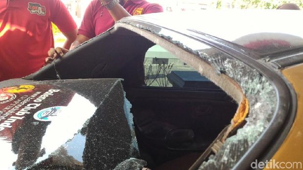 Kapolres Boyolali AKBP Aries Andhi saat rilis di Mapolres Boyolali