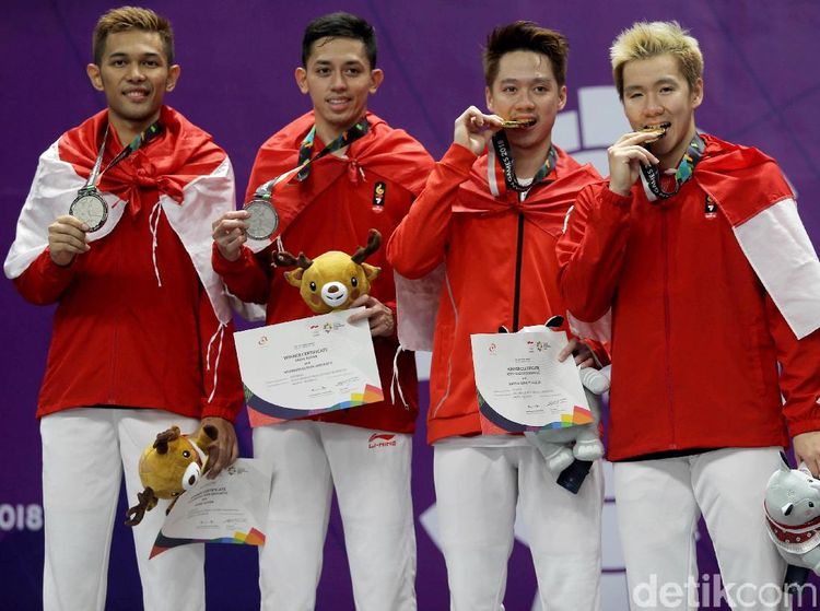 Medali Emas dan Perak untuk Indonesia dari Cabang Bulutangkis