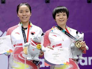China Juara Umum Bulutangkis Asian Games, Indonesia Runner-Up