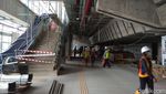 Penampakan Terkini Stasiun MRT di Lebak Bulus