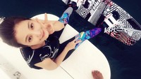 Cantik-cantik gini, Lure suka dengan olahraga yang menantang. Wakeboarding contohnya. (lurehsu/Instagram)