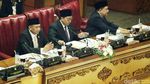 Deretan Kursi Kosong di Paripurna DPR