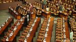 Deretan Kursi Kosong di Paripurna DPR