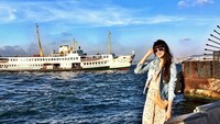 Sabina dan cantiknya Istanbul. (Instagram/@altynbekova_20)