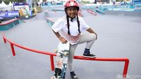 Ini Aliqqa Novvery, Skater Cilik Indonesia di Asian Games 2018