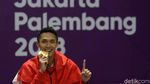 Aksi-aksi Jonatan Christie yang Berbuah Emas ke-23 Indonesia