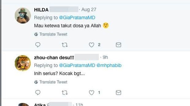 Banyak yang menganggap kisah ini kocak.