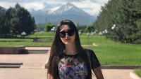 Dengan wajah cantik dan badan yang sangat aduhai, Sabina mudah saja jadi seorang model. Tapi Sabina memutuskan tetap berkarier di dunia voli. (Instagram/@altynbekova_20)