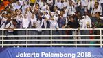 Adu Yel-yel Suporter Indonesia vs Malaysia