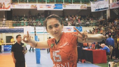 Bugarnya Yolla Yuliana, Atlet Voli Cantik yang Mundur dari Asian Games