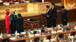 Deretan Kursi Kosong di Paripurna DPR
