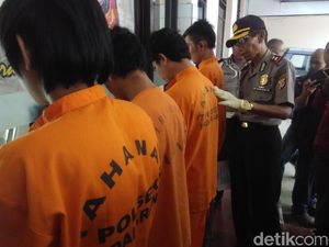 4 Pembunuh Pria di SPBU Bandung Barat Ditangkap