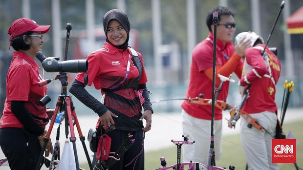 Diananda Choirunisa harus puas dengan medali perak Asian Games 2018.