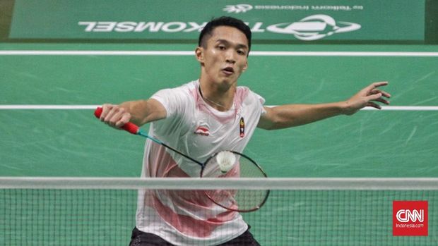 Jonatan Christie akan menghadapi Anthony Ginting di babak 16 besar Hong Kong Terbuka.