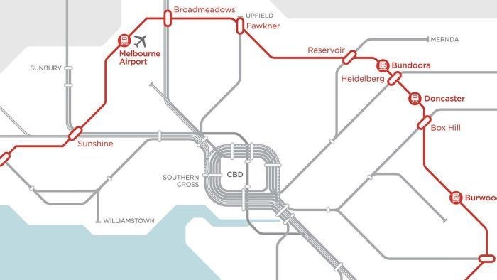 Kurangi Kemacetan, Melbourne Bangun Jalur Kereta Bawah Tanah Lingkar