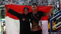 Iqbal Candra Pratama-Sarah Tria Monita, Pengantin Emas Asian Games