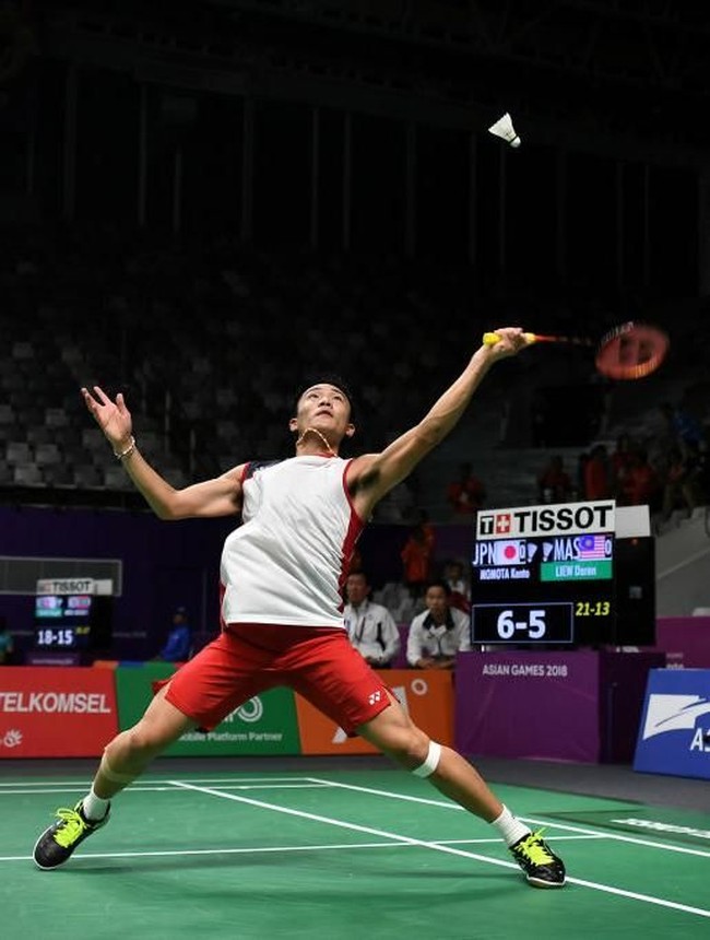 Sementara itu, atlet pria Jepang untuk cabang olahraga ini memakai kaus lengan buntung. (Foto: Getty Images)